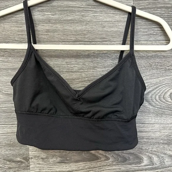Lululemon Align Sweetheart Bra Light Support A/B Cup Sz 6 Black No Padding - Picture 4 of 6
